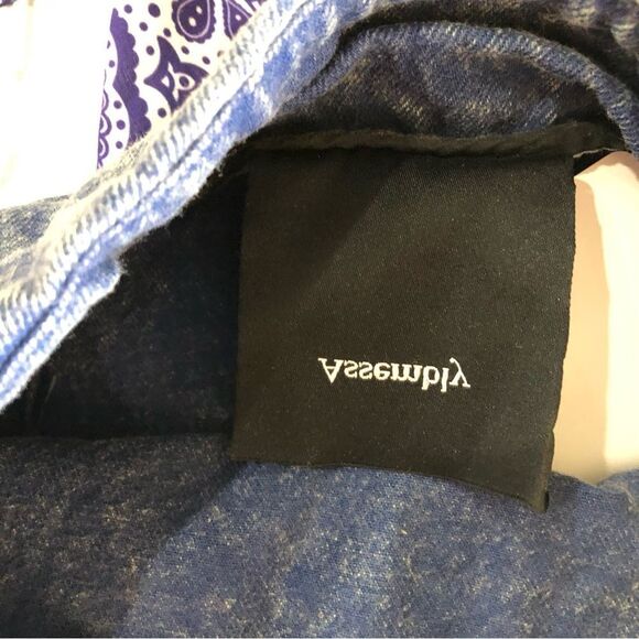 NWT ASSEMBLY New York Stonewashed Denim Mini Skirt Size XS - Picture 10 of 12